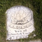 Arus L. Bird gravestone
