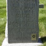 Benjamin Freeman Bird gravestone
