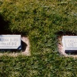 Charles and Sarah Dunsdon Bird gravestones