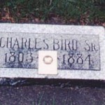 Charles Bird Sr. gravestone