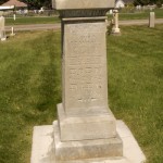 Laura Crandall Bird gravestone