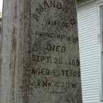 Amanda Bird Mathews gravestone