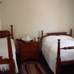 Upstairs bedroom in the Bird/Browning home in Nauvoo